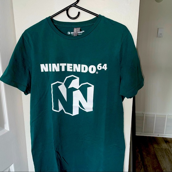 ASOS Nintendo 64 T-shirt in Green - Picture 1 of 4